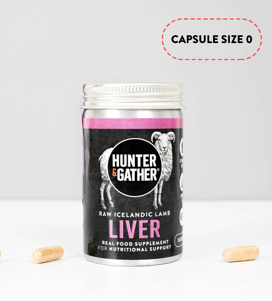 Liver Capsules- Wild Roaming Grass Fed Lamb Nutritional Supplements – N 